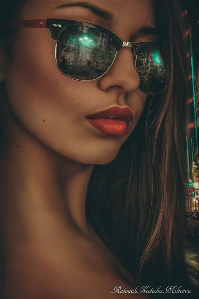 After Portrait Retouching